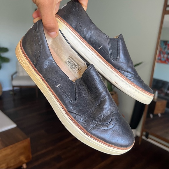 Black UGG Loafers - Picture 2 of 5